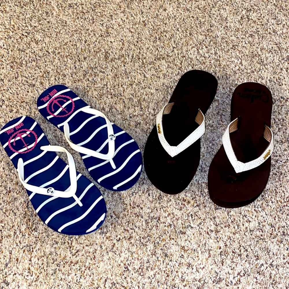 ✨Summer Sandal Flip Flop Bundle-Ron Jon & Reef✨